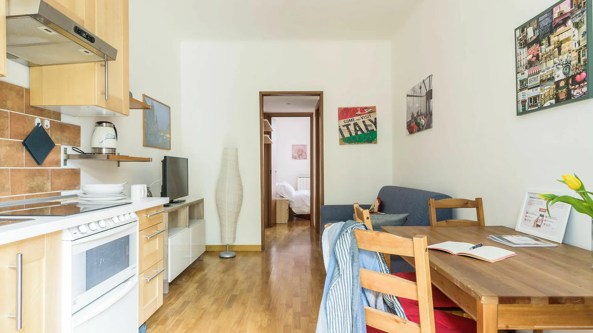 מילאנו Home At Hotel Firenze 4 דירה
